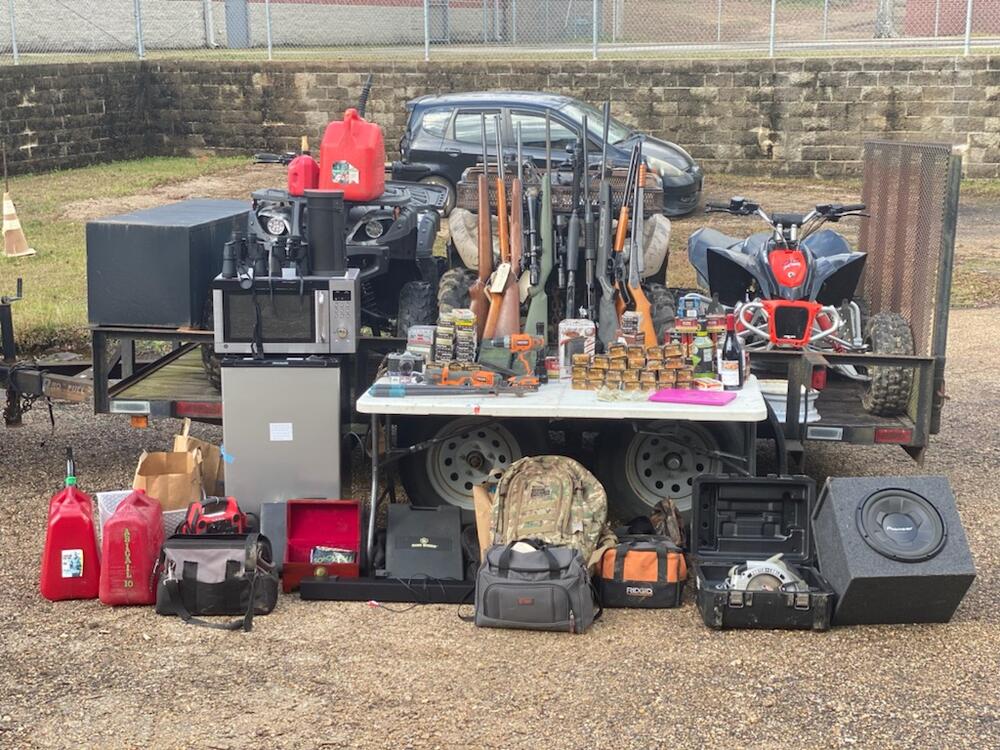 Items from Burglaries - 1